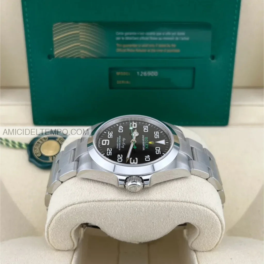 Rolex replica Airking 126900 nero orologio replica repliche rolex