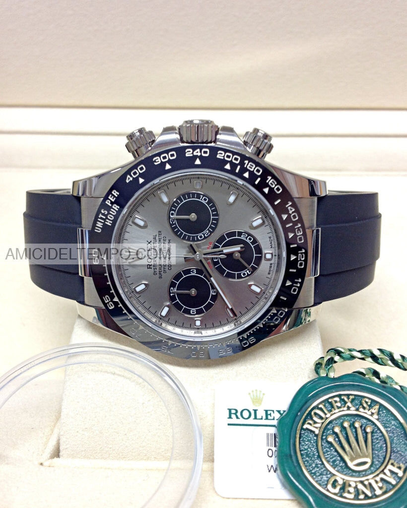 Rolex replica Daytona caucciù acciaio orologio replica repliche rolex