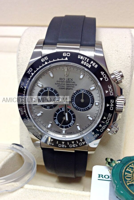 Rolex replica Daytona caucciù acciaio orologio replica repliche rolex