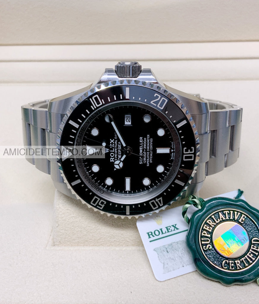 Replica Rolex replica deepsea 44mm case ceramica bezel orologio replica Amici del Tempo rolex replica