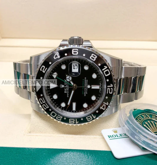 Rolex replica GMT Master II 116710LN Ghiera nera orologio replica Amici del Tempo rolex replica