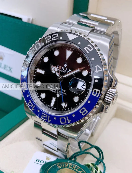 Rolex replica GMT Master II 126710BLNR Batman oyster orologio replica Amici del Tempo rolex replica