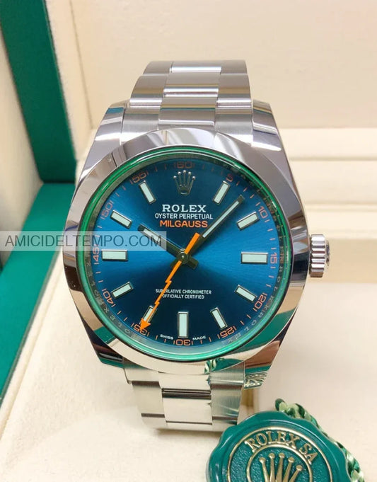 Rolex replica milgauss blu 116400GV orologio replica Amici del Tempo rolex replica