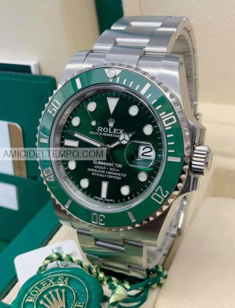 Rolex replica Submariner verde 116610LV Hulk orologio replica Amici del Tempo rolex replica