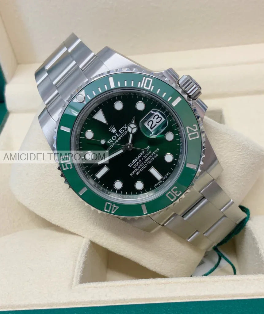 Rolex replica Submariner verde 116610LV Hulk orologio replica Amici del Tempo rolex replica