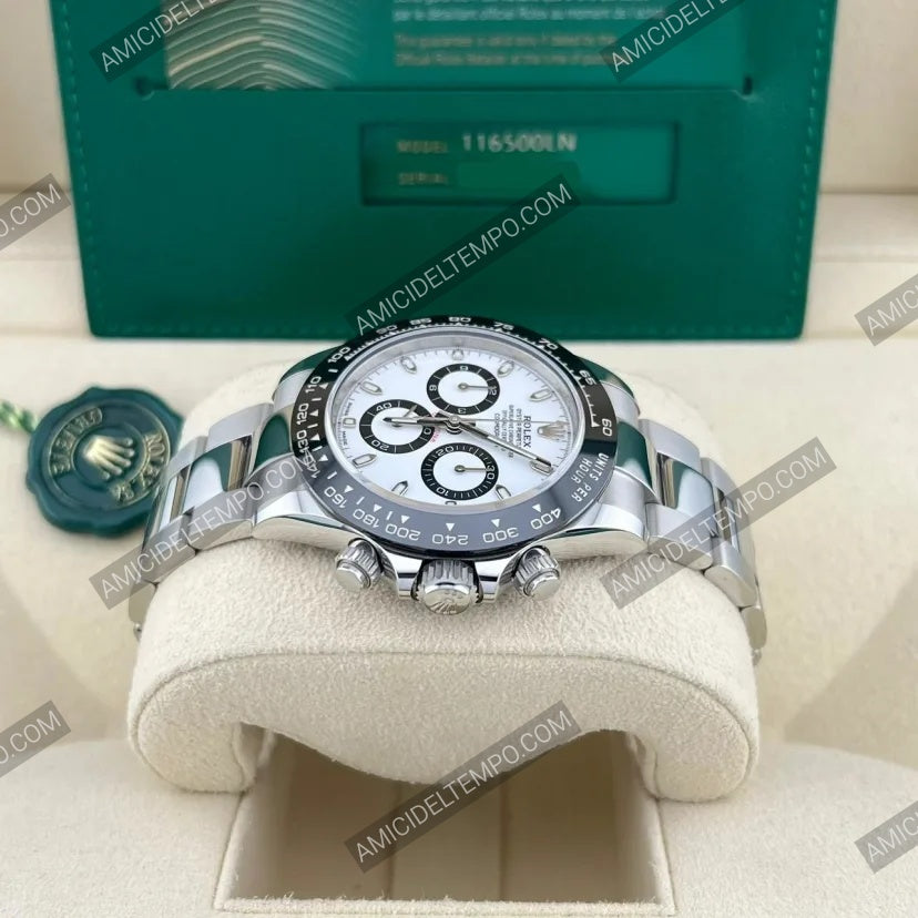 Rolex replica Daytona ceramica bianco orologio replica - [Repliche Rolex] -Amici del Tempo 