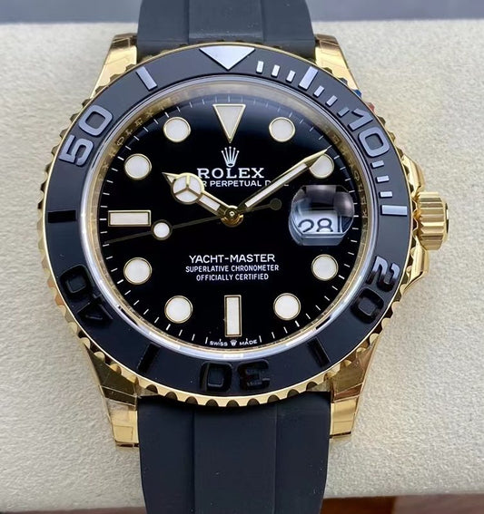 Rolex replica Yatch Master oro giallo 42mm oysterflex orologio replica