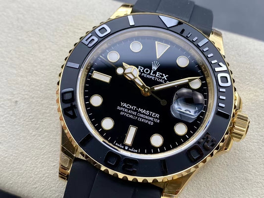 Rolex replica Yatch Master oro giallo 42mm oysterflex orologio replica