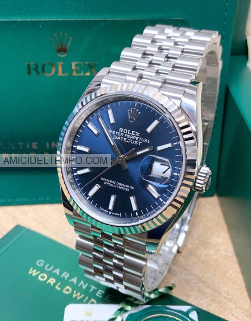 Rolex replica Datejust 36mm jubilè 126234 blu orologio replica repliche rolex