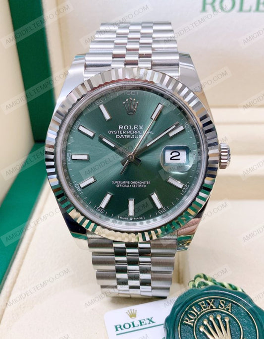 Rolex replica Datejust 36mm jubilè Green orologio replica Amici del Tempo rolex replica