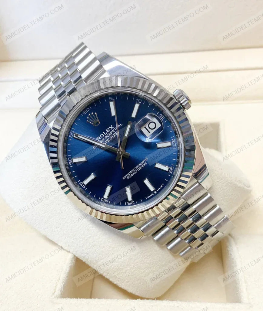 Rolex replica Datejust 41mm 126334 Blu orologio replica Amici del Tempo rolex replica