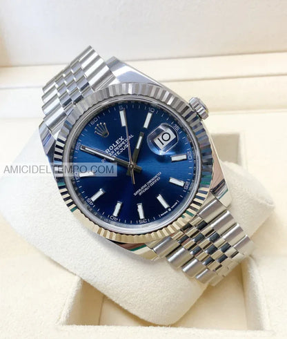 Rolex replica Datejust 41mm 126334 Blu orologio replica Amici del Tempo rolex replica