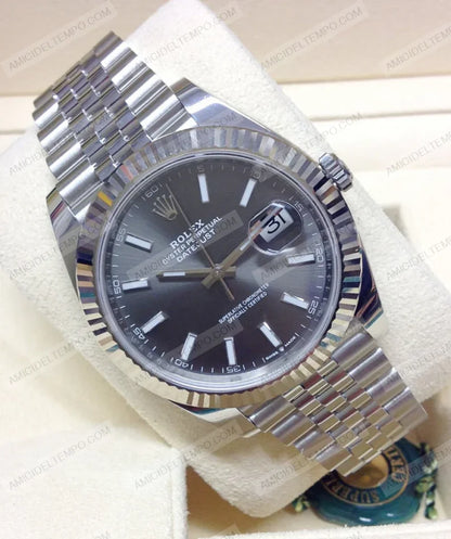 Rolex replica Datejust 41mm 126334 grigio orologio replica Amici del Tempo rolex replica