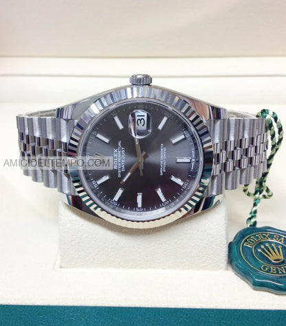 Rolex replica Datejust 41mm 126334 grigio orologio replica Amici del Tempo rolex replica
