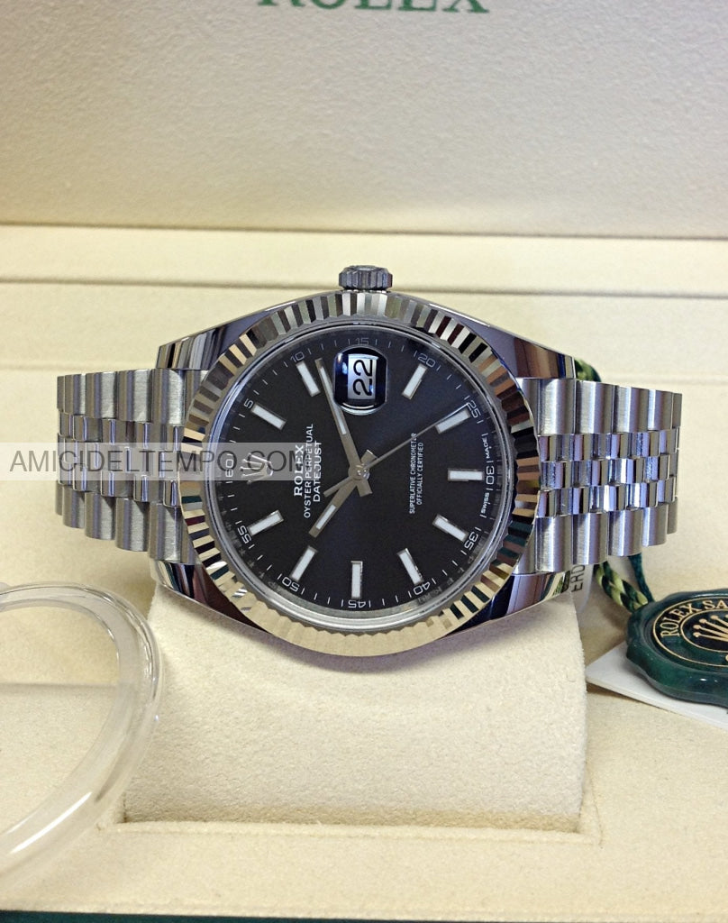 Rolex replica Datejust 41mm 126334 nero orologio replica - Amici del Tempo 