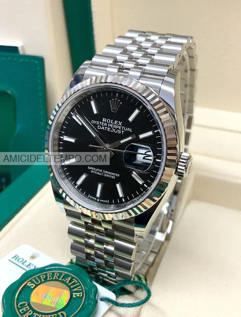 Rolex replica Datejust 41mm 126334 nero orologio replica Amici del Tempo rolex replica