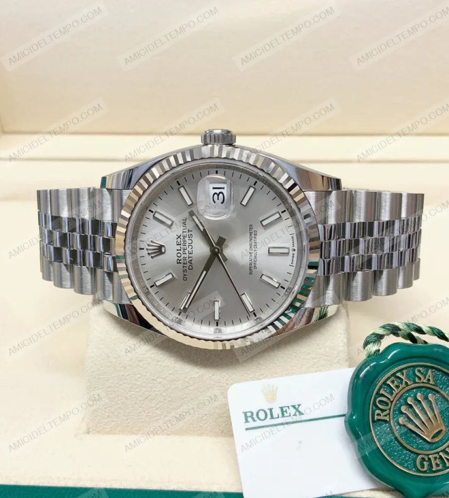 Rolex replica Datejust 41mm 126334 Silver orologio replica Amici del Tempo rolex replica