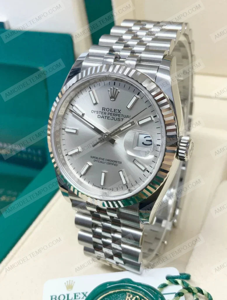 Rolex replica Datejust 41mm 126334 Silver orologio replica Amici del Tempo rolex replica