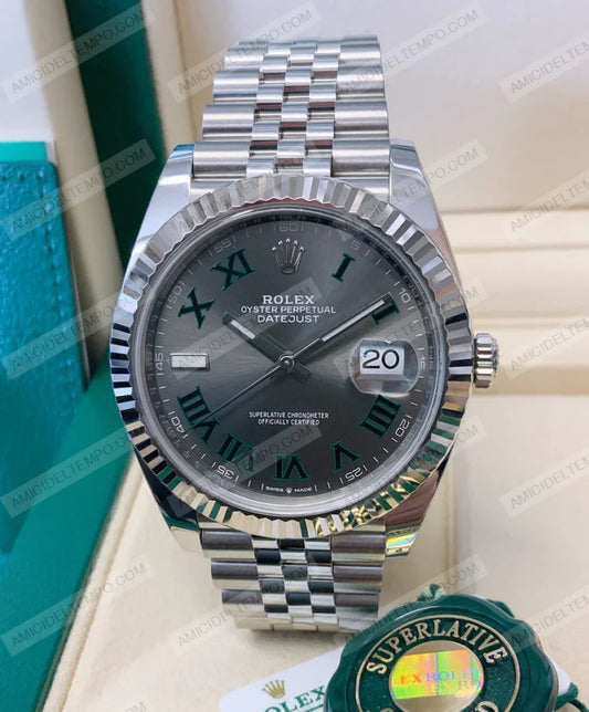 Rolex replica Datejust 41mm 126334 wimbledon orologio replica Amici del Tempo rolex replica