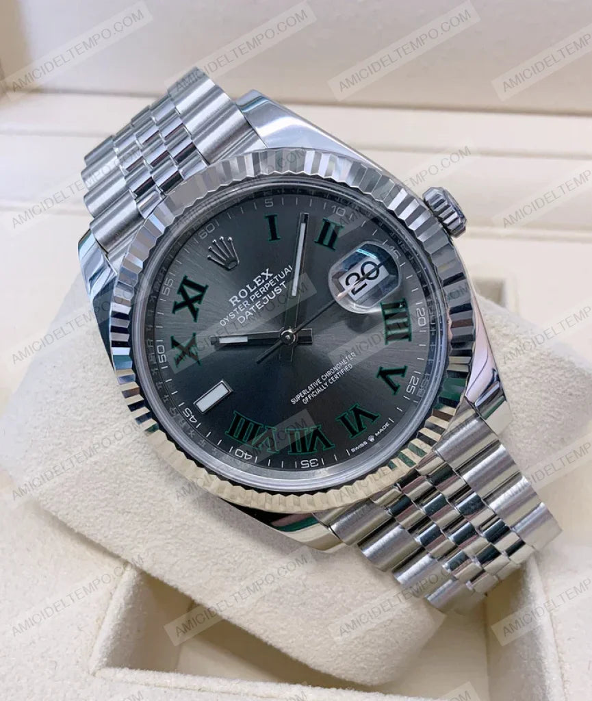 Rolex replica Datejust 41mm 126334 wimbledon orologio replica Amici del Tempo rolex replica