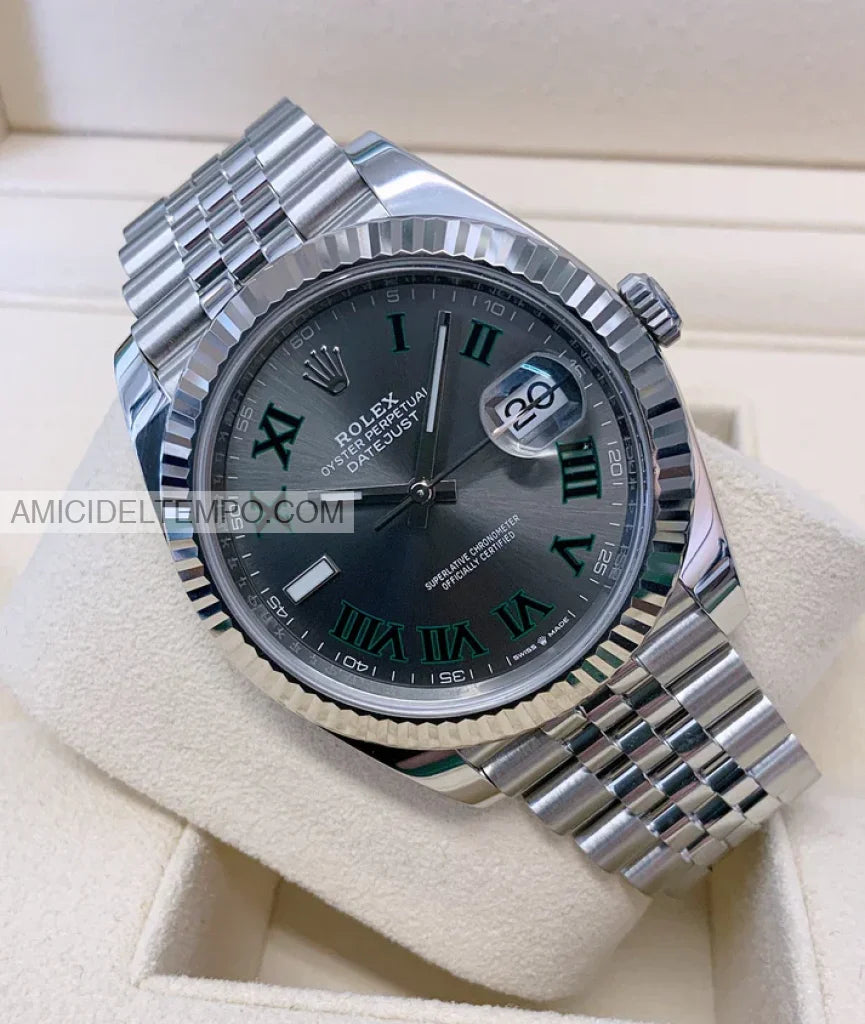 Rolex replica Datejust 41mm 126334 wimbledon orologio replica Amici del Tempo rolex replica