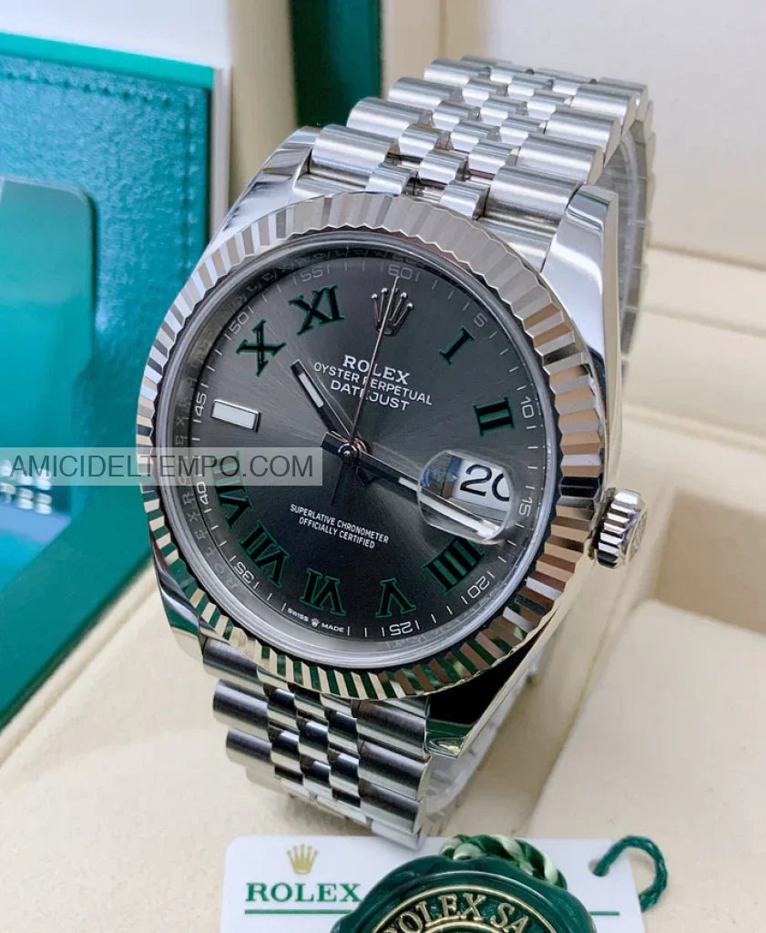 Rolex replica Datejust 41mm 126334 wimbledon orologio replica Amici del Tempo rolex replica