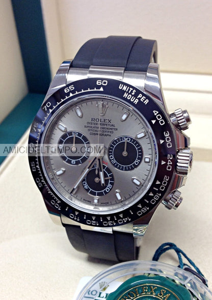 Rolex replica Daytona caucciù acciaio orologio replica repliche rolex