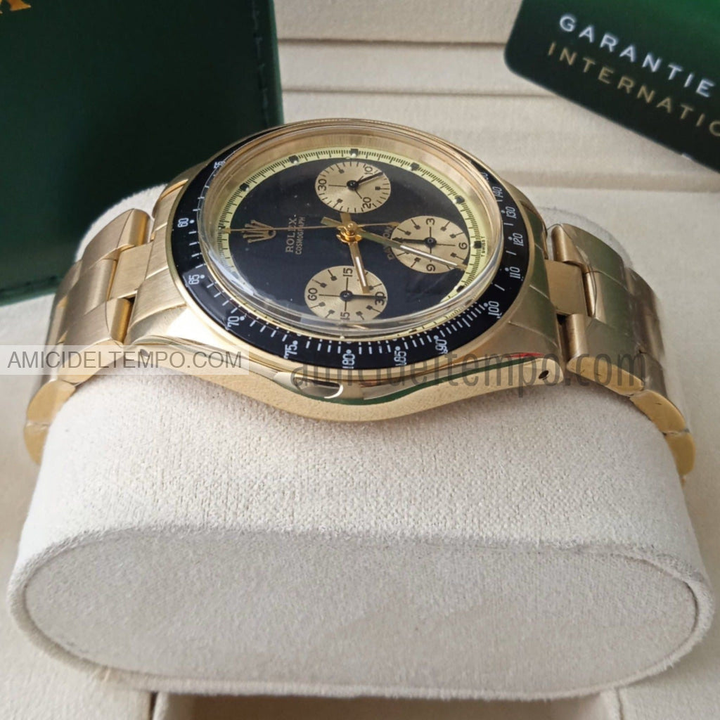 Rolex replica daytona oro vintage 6241 nero orologio replica Amici del Tempo rolex replica