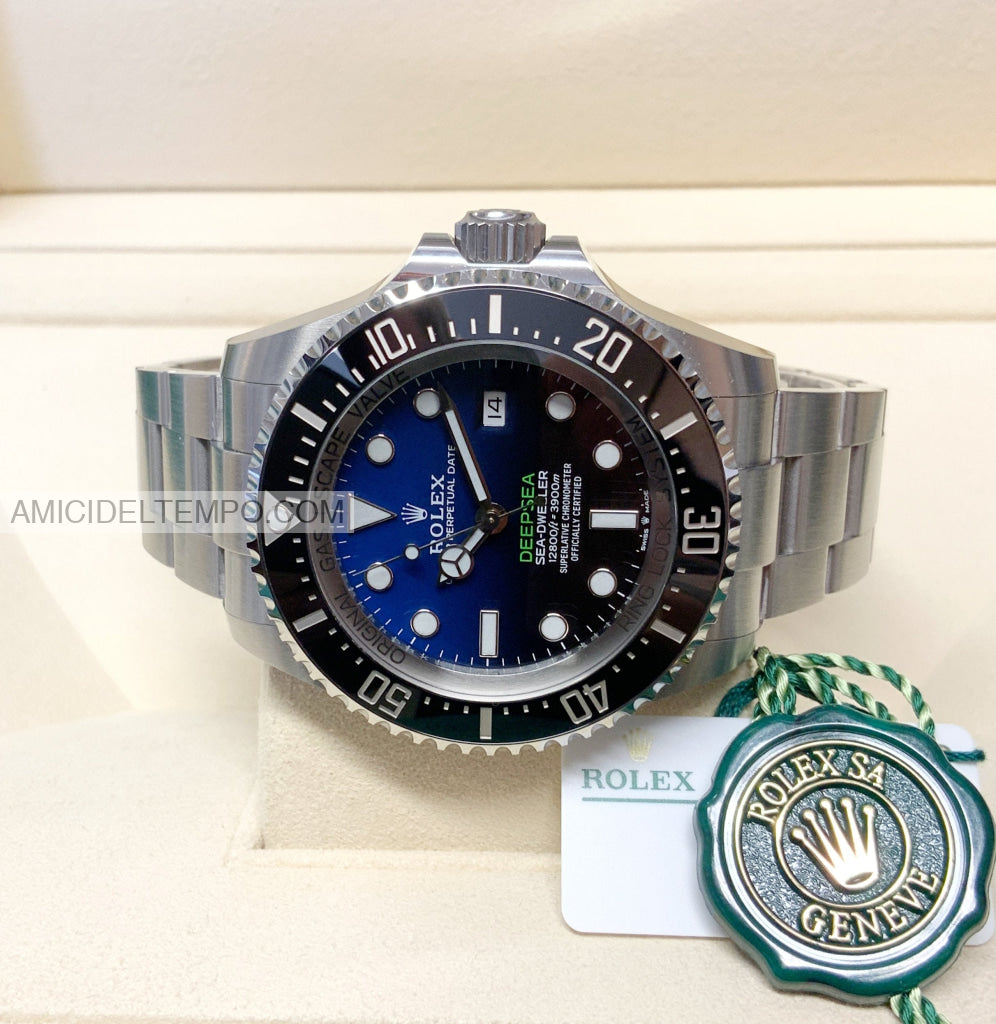 Replica Rolex replica deepsea acciaio dial blue orologio replica Amici del Tempo rolex replica
