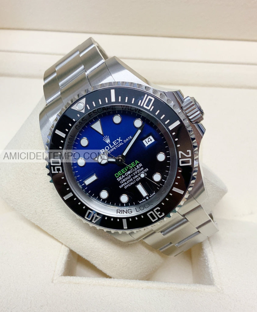 Replica Rolex replica deepsea acciaio dial blue orologio replica Amici del Tempo rolex replica