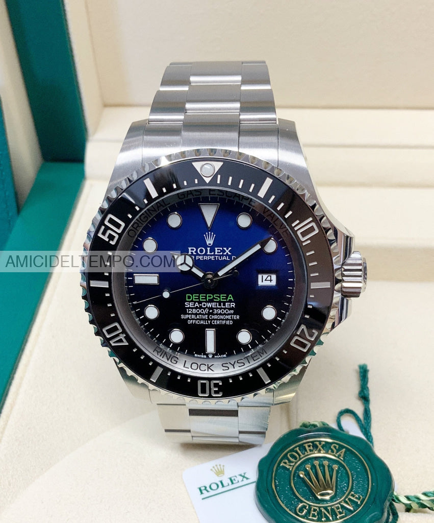 Replica Rolex replica deepsea acciaio dial blue orologio replica Amici del Tempo rolex replica