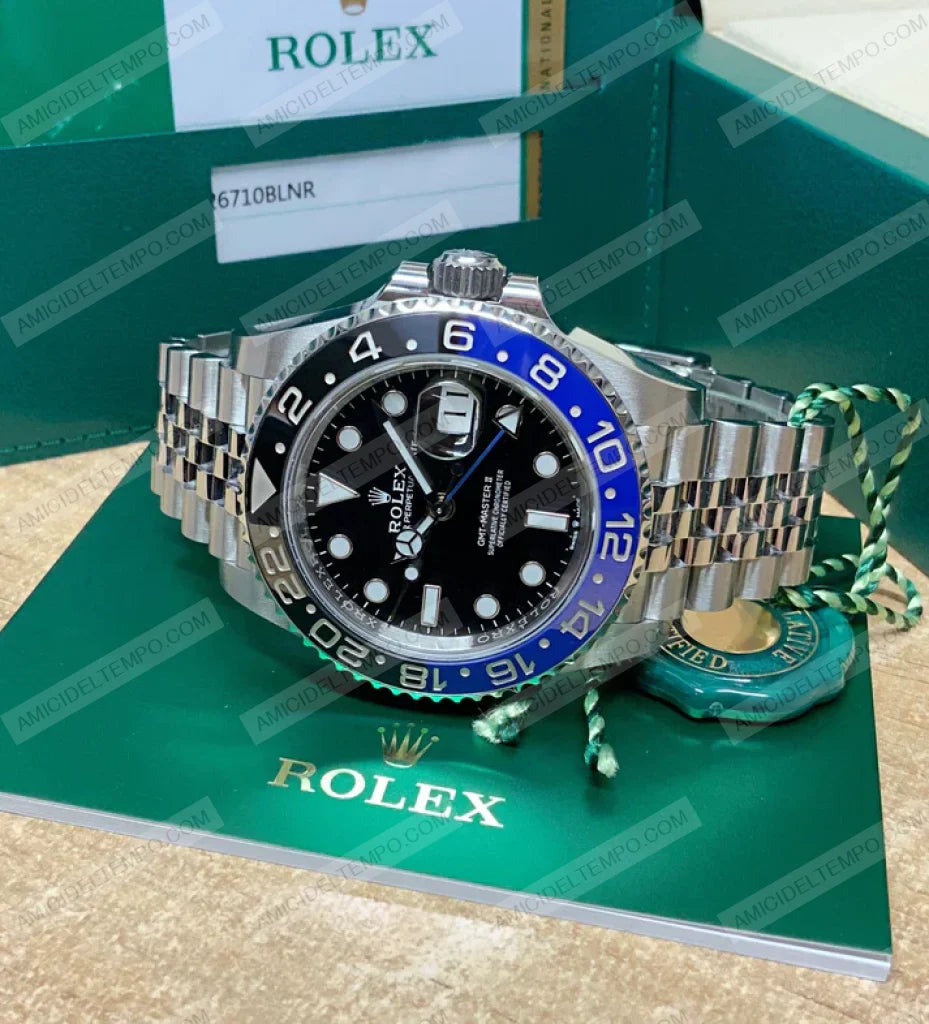 Rolex replica GMT master II 126710BLNR Batman jubile orologio replica Amici del Tempo rolex replica