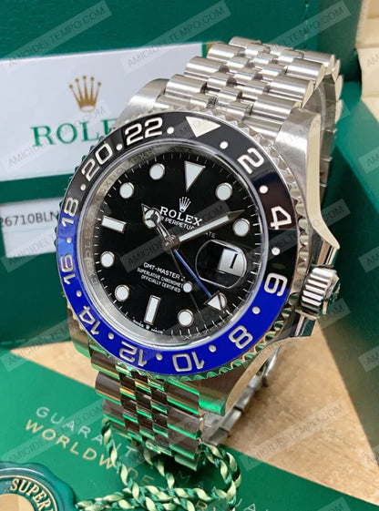 Rolex replica GMT master II 126710BLNR Batman jubile orologio replica Amici del Tempo rolex replica