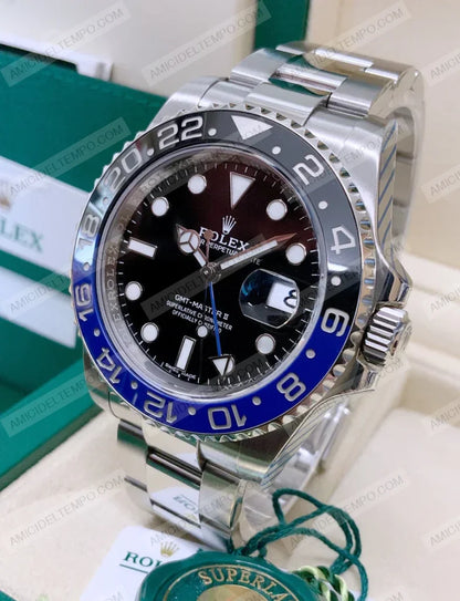 Rolex replica GMT Master II 126710BLNR Batman oyster orologio replica Amici del Tempo rolex replica