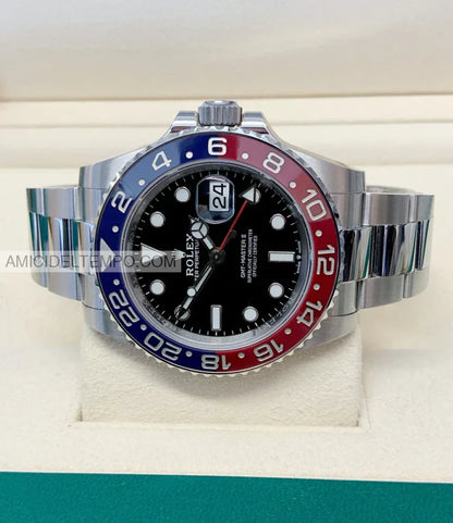 Rolex replica GMT Master II 126710BLRO Pepsi oyster orologio replica Amici del Tempo rolex replica