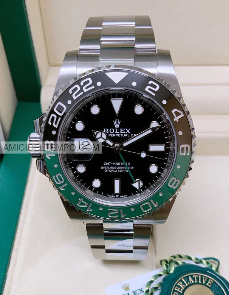 Rolex replica GMT Master II 126720VTNR Sprite oyster orologio replica Amici del Tempo rolex replica