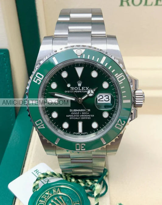 Rolex replica Submariner verde 116610LV Hulk orologio replica Amici del Tempo rolex replica