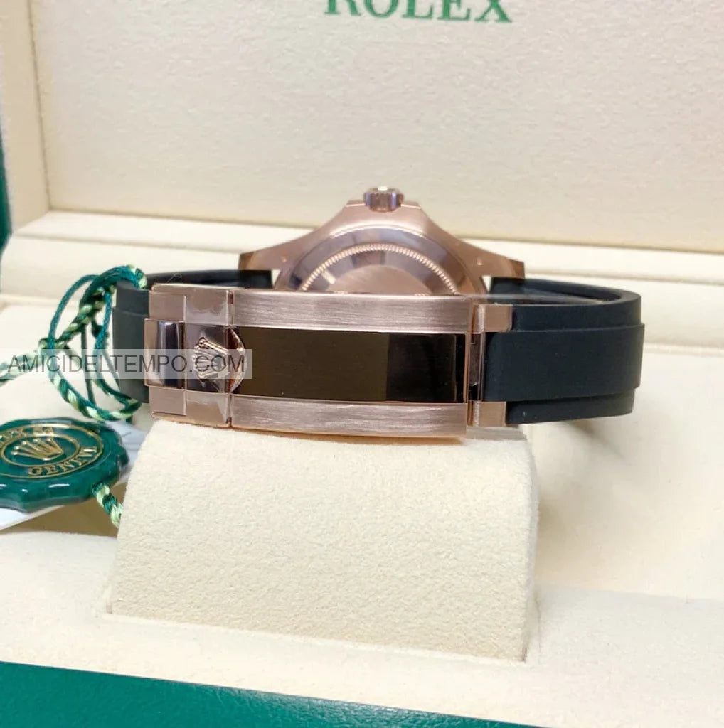 Rolex replica Yatch Master oro rosa 40mm oysterflex orologio replica Amici del Tempo rolex replica
