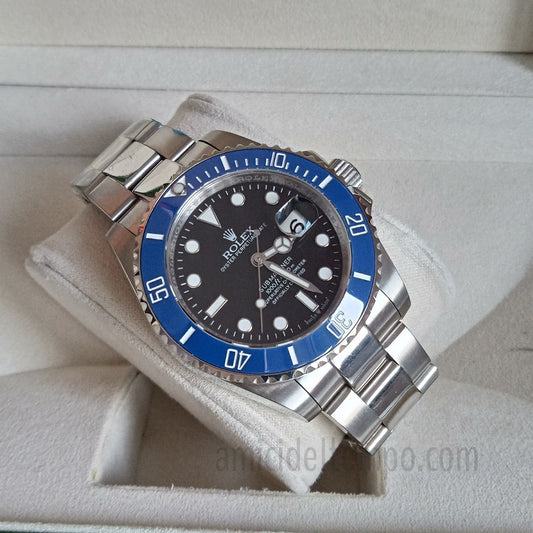 Rolex replica Submariner date lunetta blu 126619LB 41mm orologio replica | repliche rolex | Amici del Tempo