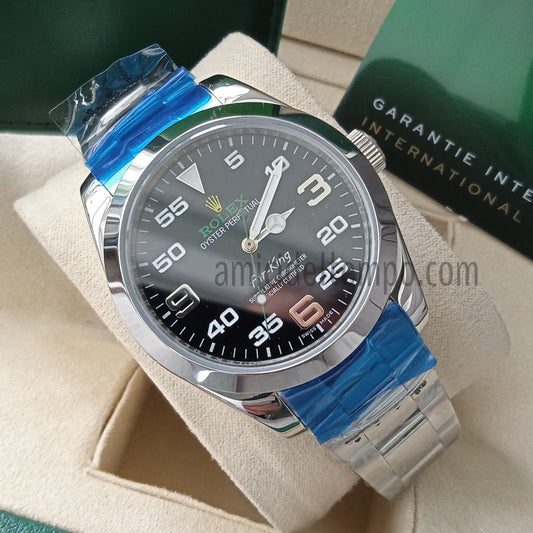 Rolex replica Airking 126900 nero orologio replica | repliche rolex | Amici del Tempo
