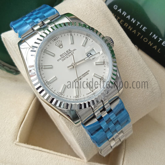 Rolex replica Datejust 36mm jubilè 126234 bianco orologio replica | repliche rolex | Amici del Tempo