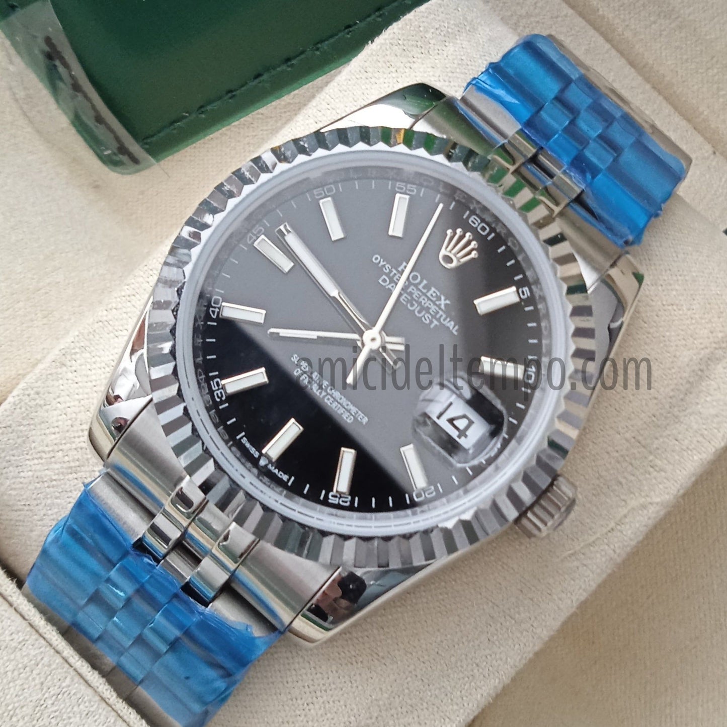 Rolex replica Datejust 36mm jubilè 126234 nero orologio replica | repliche rolex | Amici del Tempo