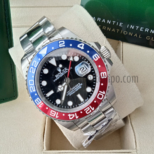 Rolex replica GMT Master II 126710BLRO Pepsi oyster orologio replica | repliche rolex | Amici del Tempo